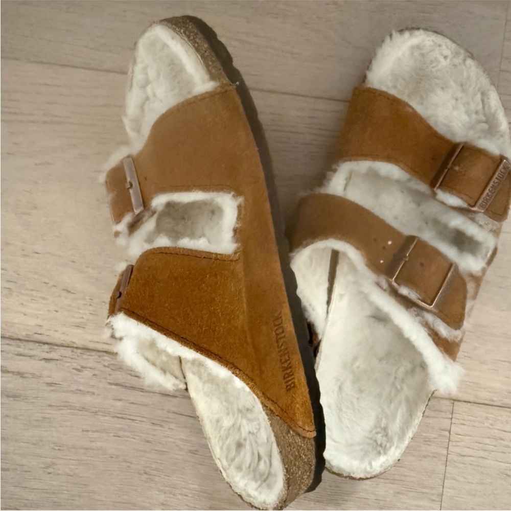 Birkenstocks Arizona suede Sandal - Picture 6 of 7